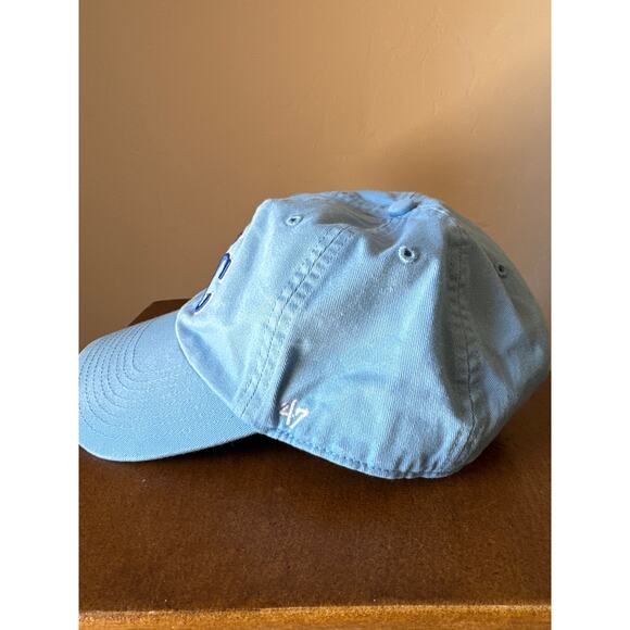 Deadstock MLB KC Royals Powder Blue 47 Brand Strapback Dad Hat Spring Training - Picture 4 of 7